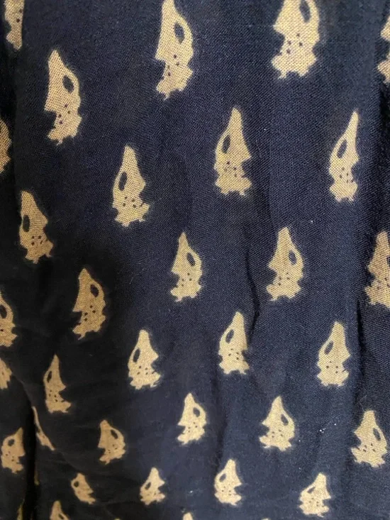 Zara Basic Collection Boho Printed Kimono Cardigan Size M - Picture 6 of 7